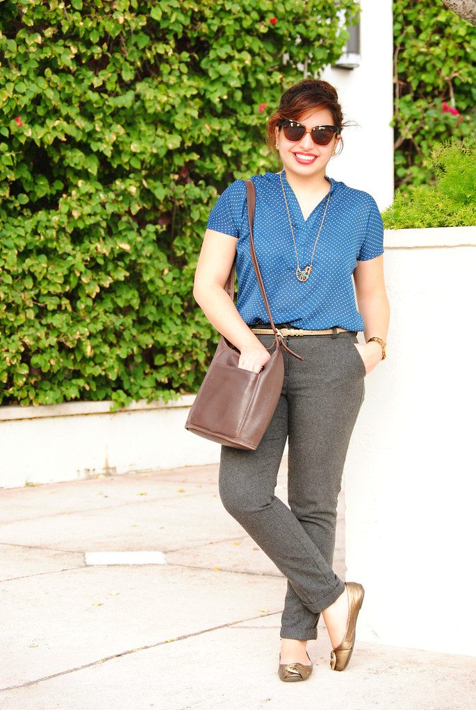 Quirky Business Casual + First Work Style Wednesday Linkup! - Earnestyle