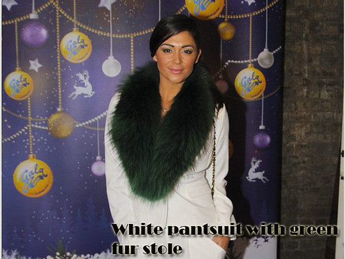 White-pantsuit-with-green-fur-stole