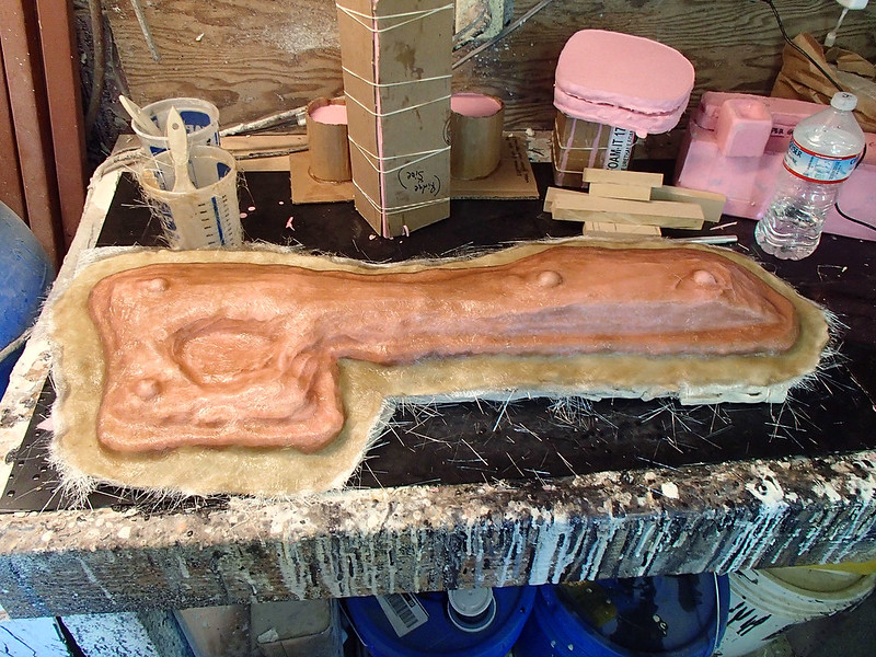 Aug 17 Lightning Gun Body Mold Progress 03