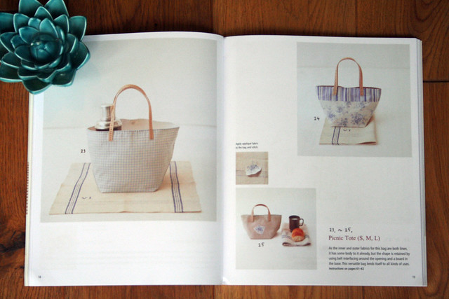 Handmade Bags in Natural Fabrics by Emiko Takahashi