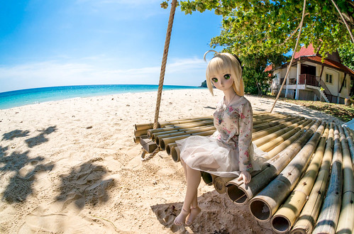 beach landscape doll dollfiedream dollscape