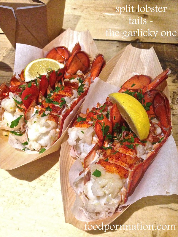 Lobster Kitchen, Bloomsbury - Split Lobster Tails - The Garlicky One