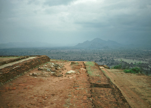 5thcentury sigirya srilanka fortress rock ruins kodachrome 35mm slide film
