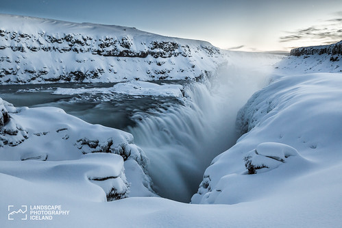 2015 6d iceland uppsveitir cold gullfoss night snow southiceland suðurland tse24mmii waterfall longexposure canon eos cool landscape winterland river frozen extreme sagafilm