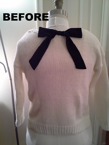 Hollister sweater:  Back Bow Before