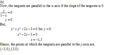 RD Sharma Class 12 Solutions Chapter 16 Tangents and Normals Ex 16.1 Q18-i