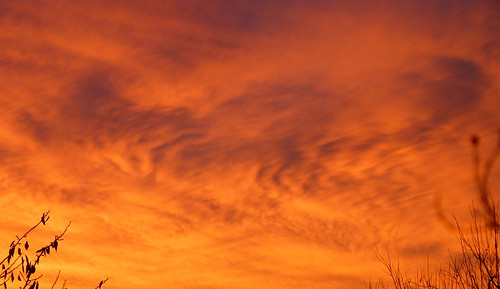 england orange nature weather sunrise outdoors colourful hertfordshire