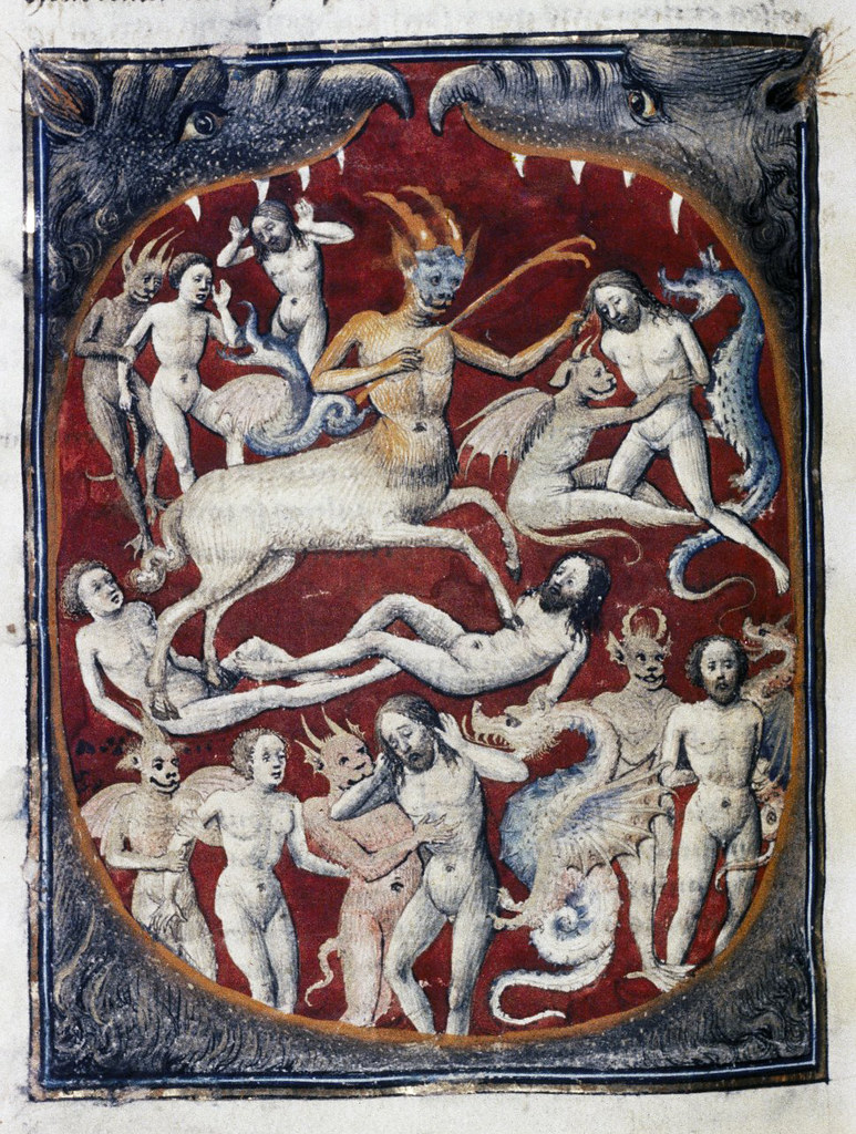 Demons From The Livre de la vigne nostre Seigneur, 1450 - 70 (2)