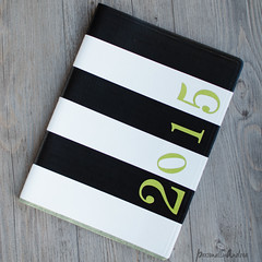 Kate Spade Inspired Planner with Duck Tape