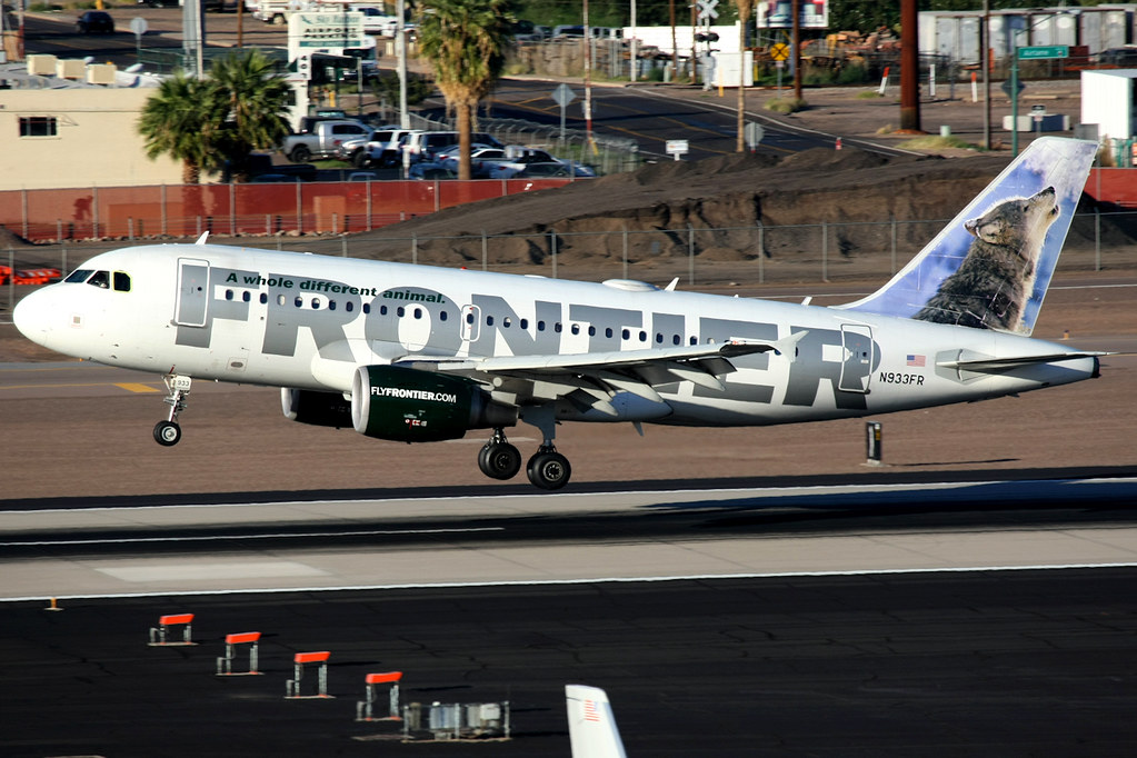Frontier Airlines | Airbus A319 | N933FR | Phoenix Sky Harbor