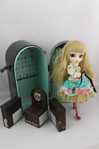 Angelic Pretty Chess Chocolate Mint Doll Case