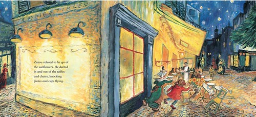 A James Mayhew van Gogh, with Katie