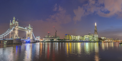 city longexposure panorama london towerbridge lights cityscape riverthames