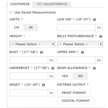 Bootstrap adjustment choices