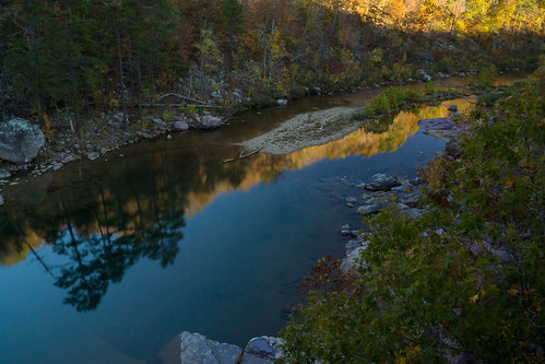 blue autumn shadow color reflection green fall water river golden evening rocks outdoor hiking blackriver layers rhyolite volcanicrock southernmissouri johnsonsshutins stfrancoismountains