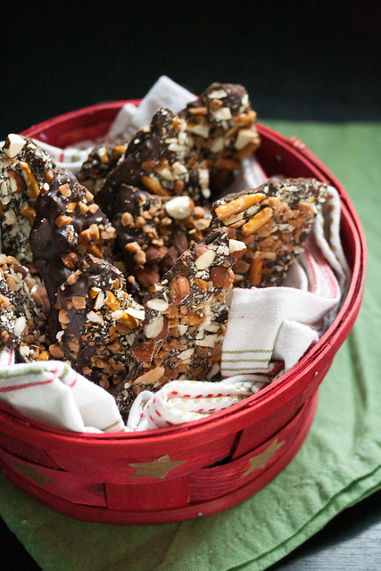 Sweet and Salty Pretzel-Toffee Bark