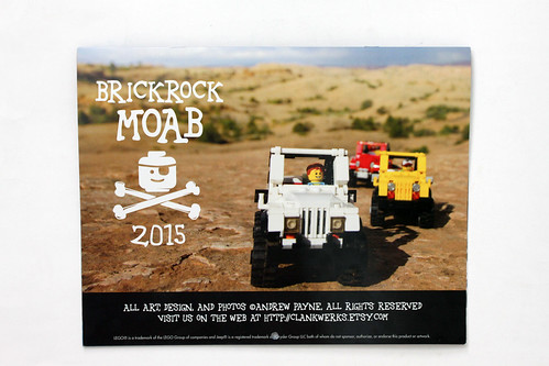 Brickrock Moab 2015 Wall Calendar