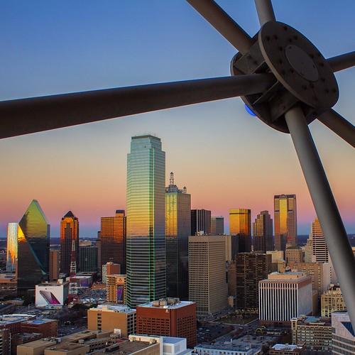 landscape dallas cityscape dallascowboys 2014 reuniontower downtowndallas dallasskyline fountainplaza josephhaubert omnihoteldallas bankofamericatowerdallas