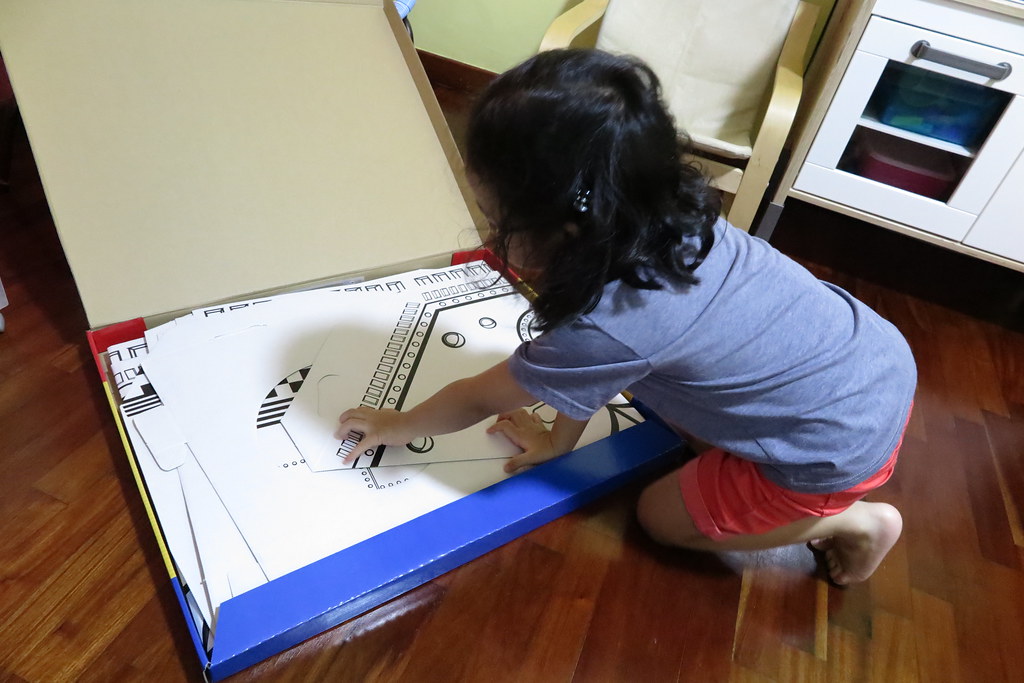 DIY Cardboard Rocket Playhouse by My Playhause