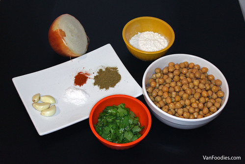Ingredients for Falafel