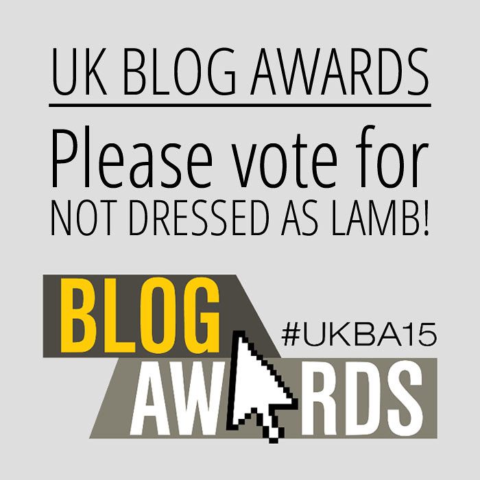 UK Blog Awards - Please Vote