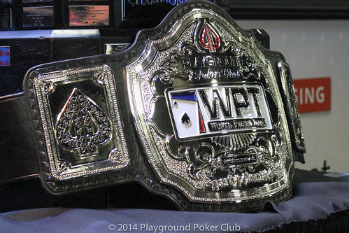 The belt for the WPT Montreal