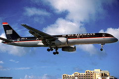 US Airways B757-225 N614US SXM 06/01/2004