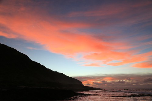 sunset moon hawaii photosbymch