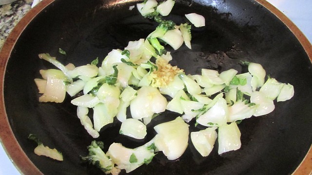 Stir-Fried Bok Choy with Oyster Sauce and Garlic