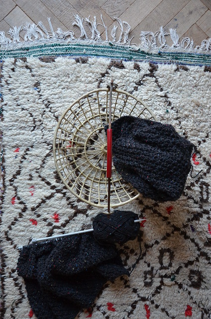 weekend knitting