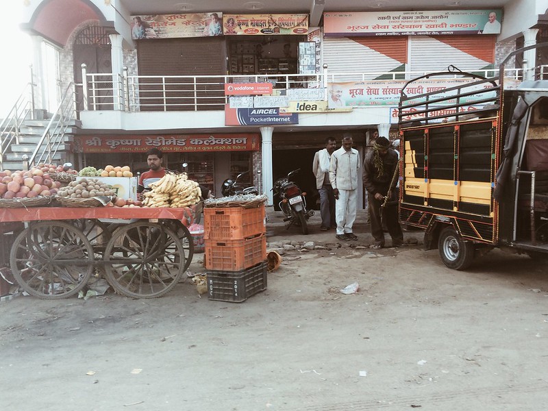 Agra morning vegetable market #vsco
