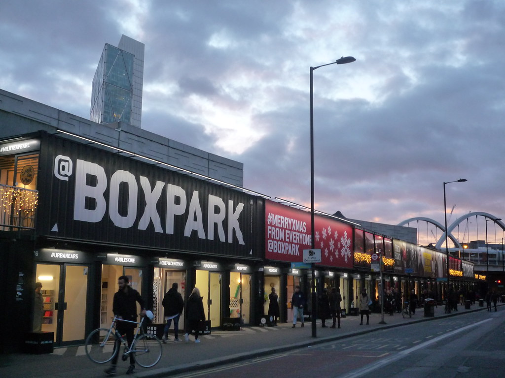 Shop your heart at the BOXPARK mall