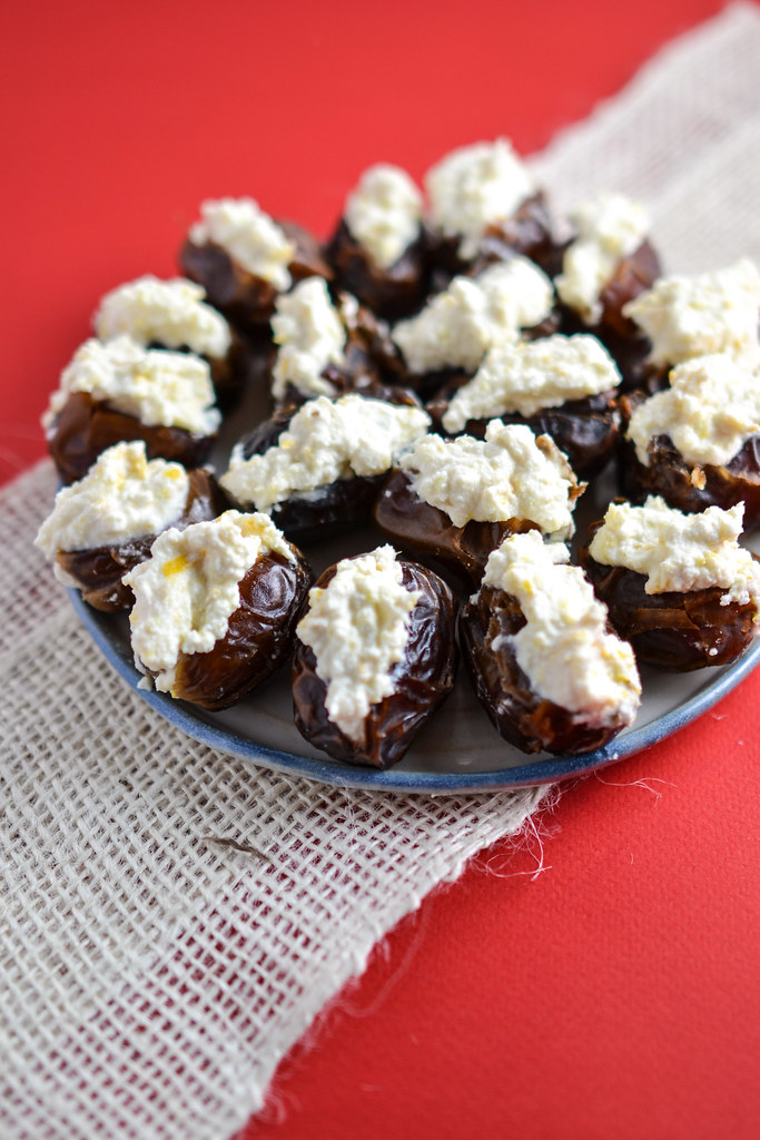 sweet ricotta stuffed dates | things i made today