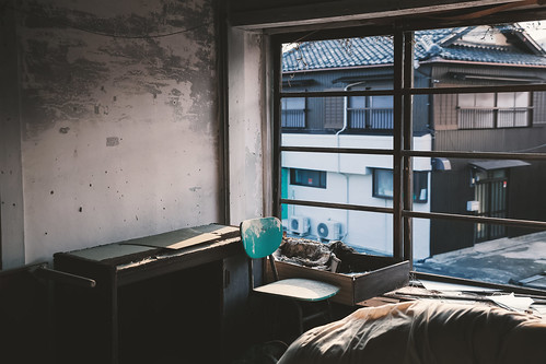 Abandoned dormitory