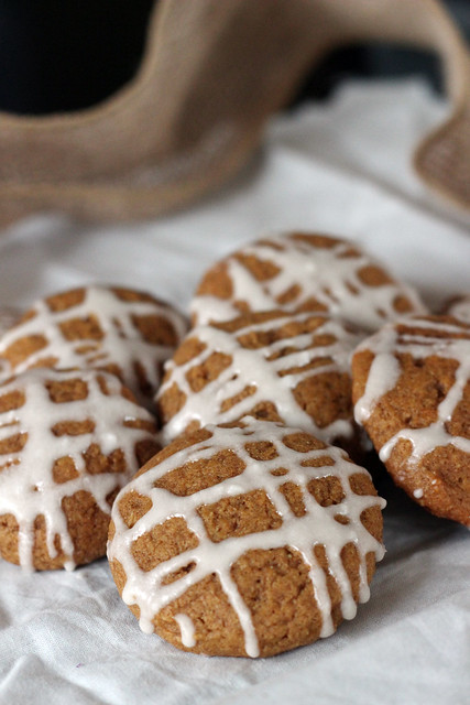 Iced Pumpkin Cookies