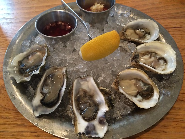 Oysters on half shell - Hank's Oyster Bar