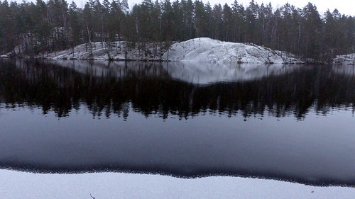 winter lake snow forest espoo finland geotagged december u fin 2014 uusimaa nyland esbo luukki kaitalampi 201412 20141221 geo:lat=6032204902 geo:lon=2466192762