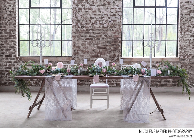 Rose Quartz and Serenity inspired bridal shoot