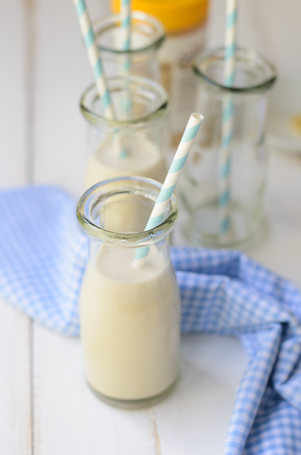 Soy Banana Peanut Butter Smoothie