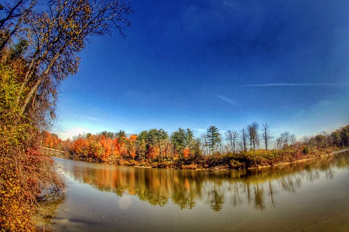 park blue camping autumn trees ohio sky orange usa color tree fall water beautiful beauty canon lens landscape geotagged photography eos rebel prime october focus midwest colorful skies afternoon cincinnati parks wideangle fisheye fixed manual campout dslr geotag manualfocus app facebook 2014 hamiltoncounty 500d handyphoto wintonwoods rokinon teamcanon t1i iphoneedit rokinin snapseed jamiesmed creepycampout