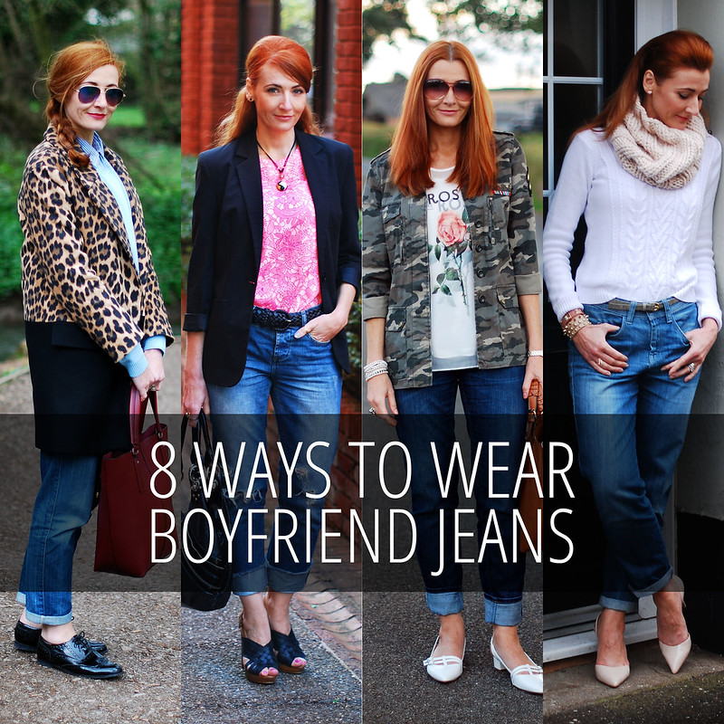 8 Ways to Wear Boyfriend Jeans - Not Dressed As Lamb