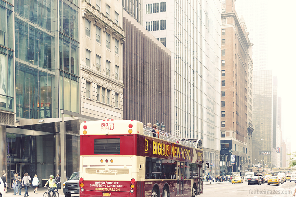 The Big Bus tour of Manhattan