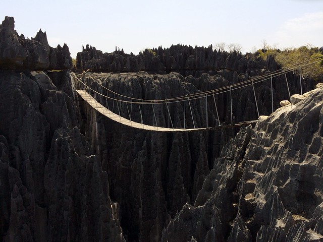 Rope Bridge at Tsingy de Bemaraha