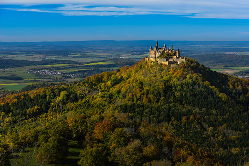 autumn castle germany burg badenwürttemberg hohenzollern