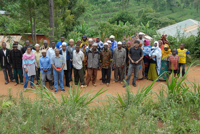 Dairy innovation platform members in Ubiri village, Lushoto