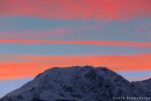 sunset alps tramonto alpi valsesia borgosesia redclouds montebarone nuvolerosse beppeverge
