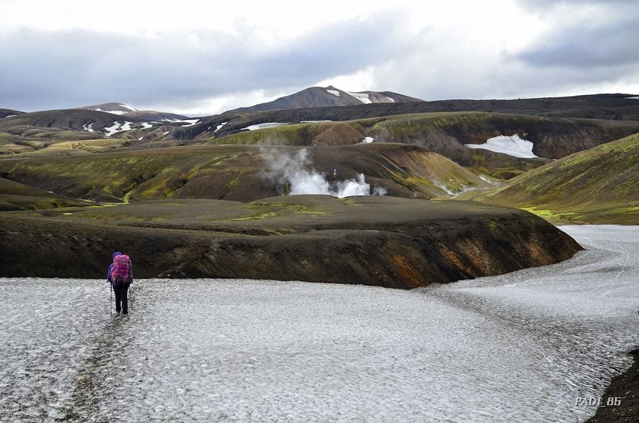 1ª etapa del Trekking: LANDMANNALAUGAR- HRAFNTINNUSKER (12 km) - ISLANDIA, NATURALEZA EN TODO SU ESPLENDOR (28)