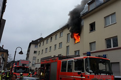 Wohnungsbrand Zenthofstraße - 08.01.15