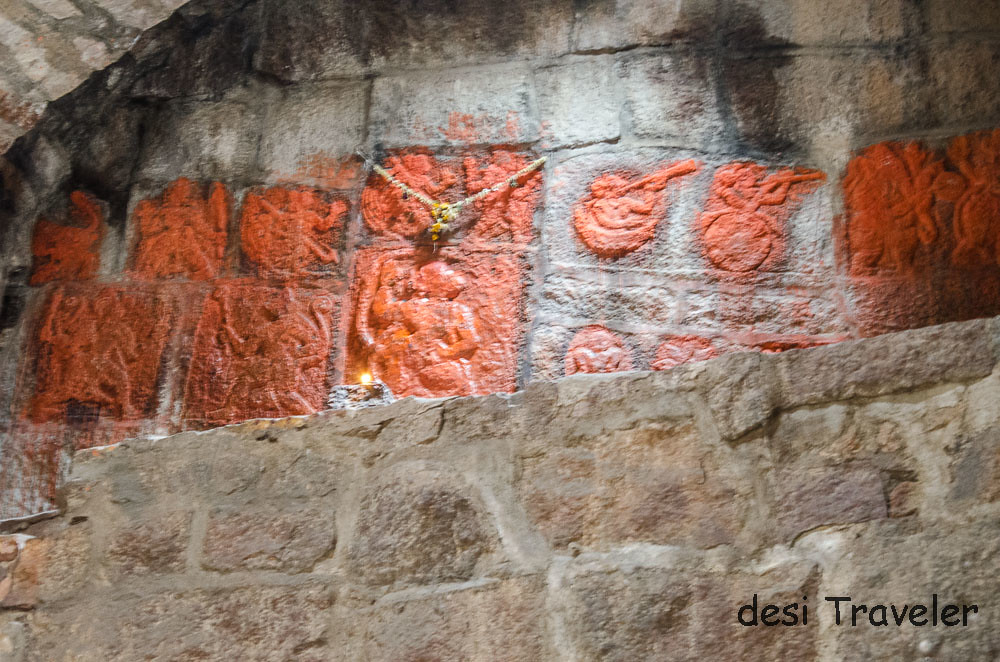 Hanuman idol Bhakta Ramadas prison Golconda Fort