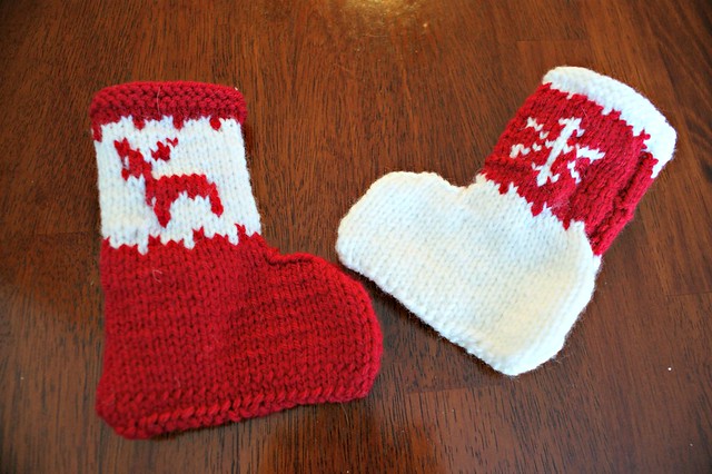 knitted stockings